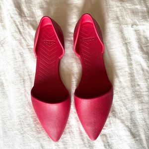 Native brand Audrey slip on shoes.